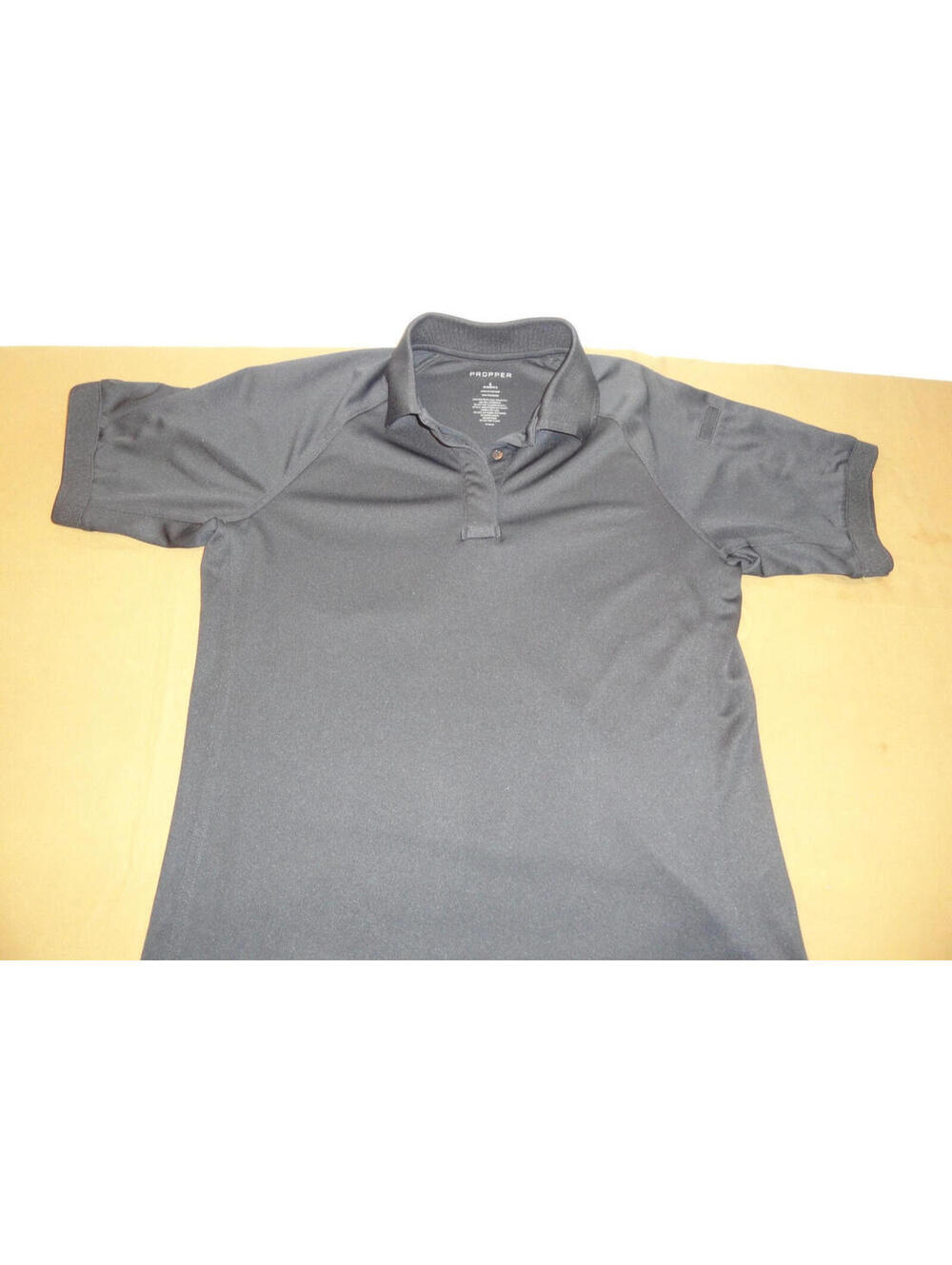 WOMENS SMALL BLACK PROPPER TACTICAL DRY WICKING 100% POLYESTER SHIRT